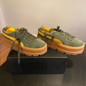 FENTY X PUMA suede platform creepers sneakers